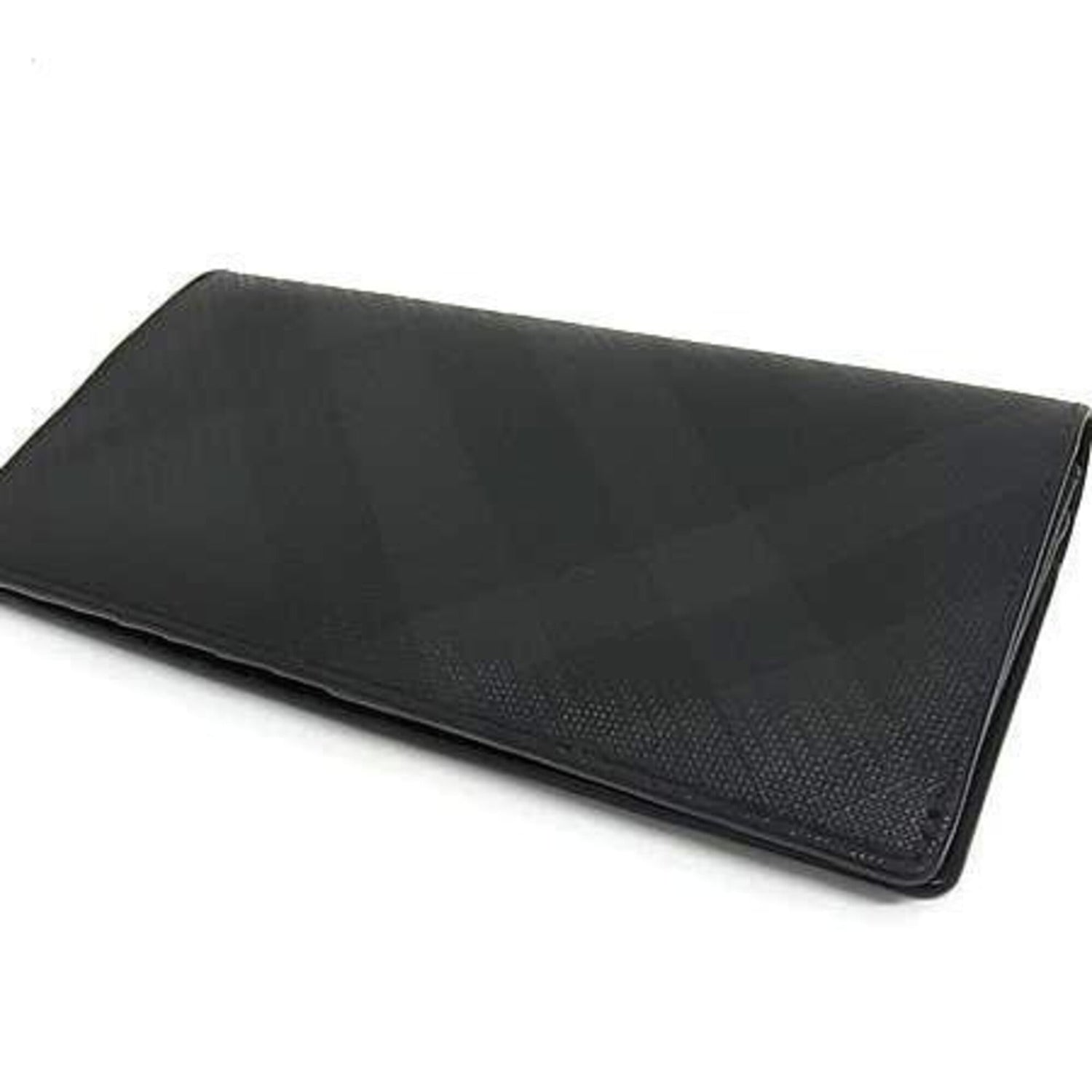 BURBERRY Men's Bi-fold Long Wallet, Black