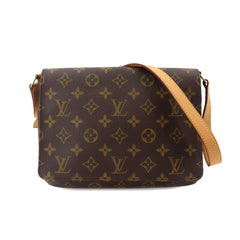 Louis Vuitton Monogram Musette Tango Short Shoulder Handbag, Brown, M51257 — Like New