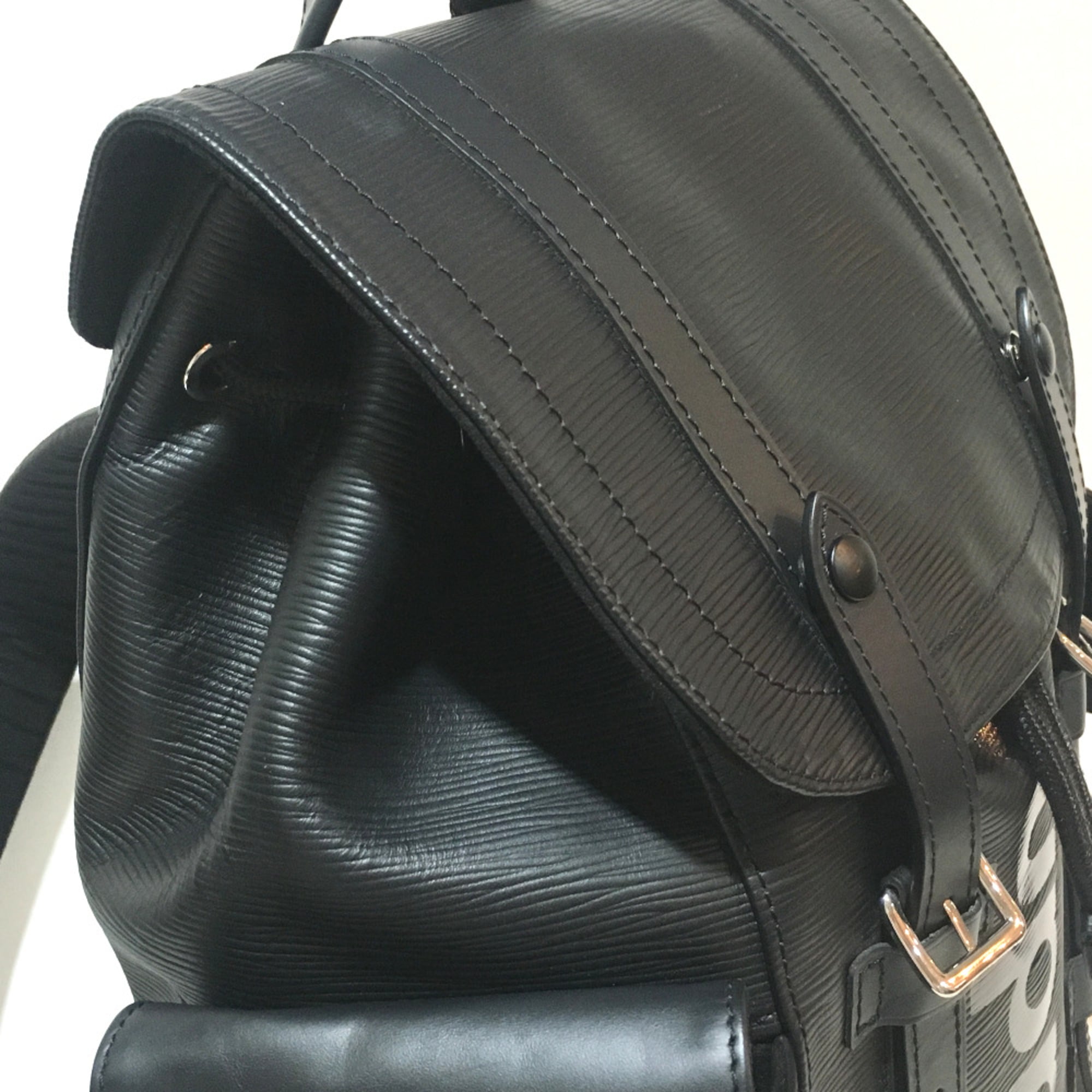 Louis Vuitton M53413 Epi Supreme Backpack Black — Like New