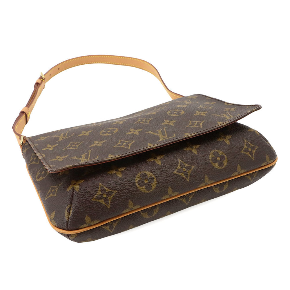 Louis Vuitton Monogram Musette Tango Short Shoulder Handbag, Brown, M51257 — Like New