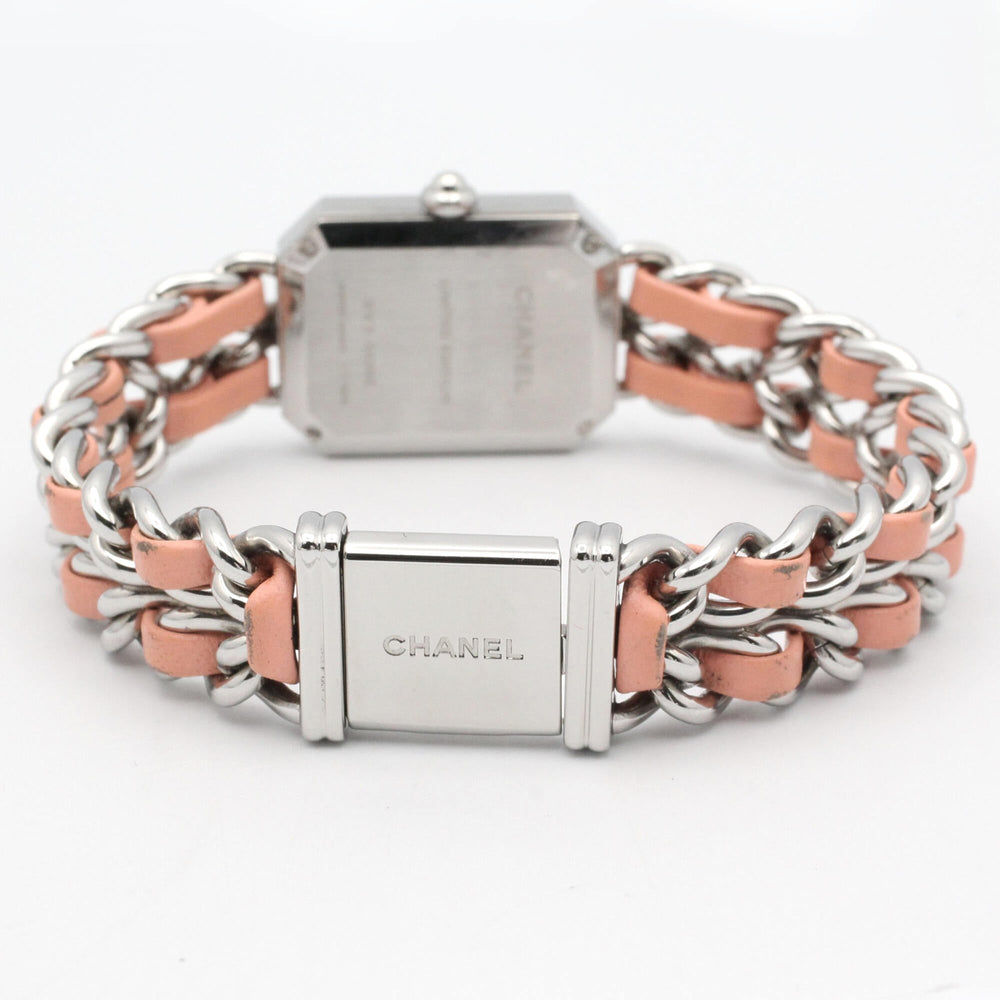 Chanel Première Rock Limited Edition (1200 pieces worldwide) Watch, Stainless Steel, Leather Strap, Women's, White with Shell, H6359 — Very Good