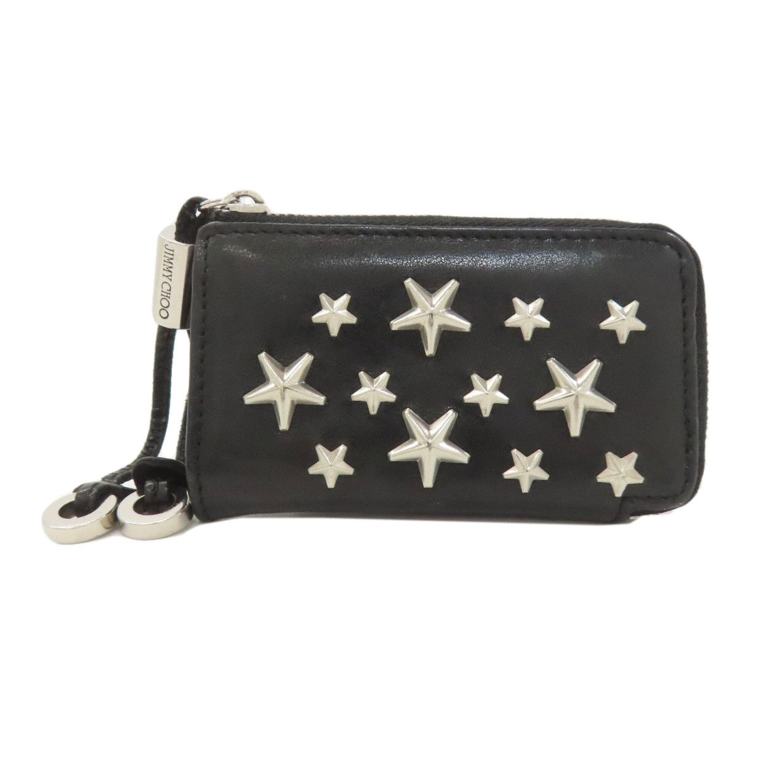 Jimmy Choo Star Motif Leather Coin Case for Women