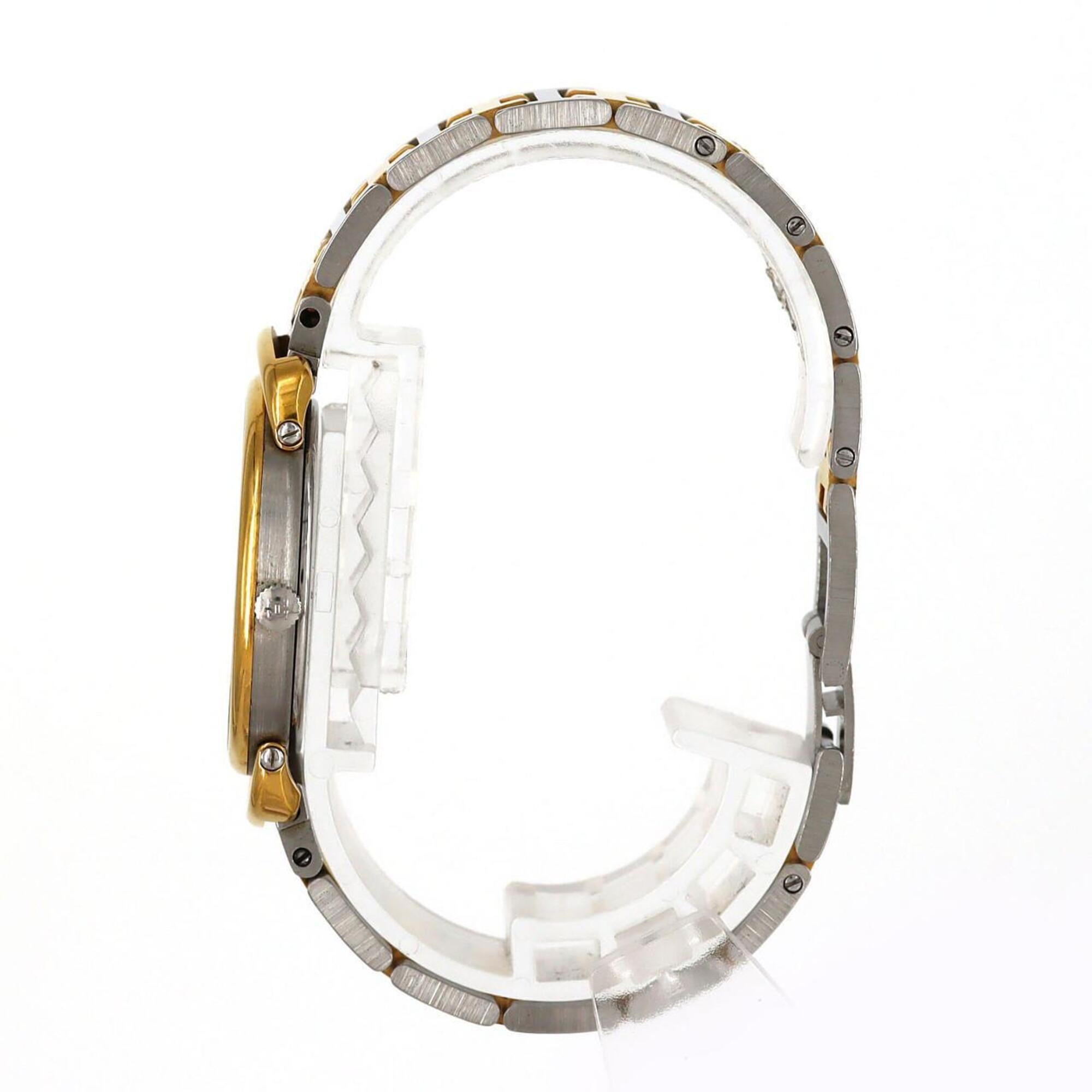 Hermes Pullman Two-Tone Stainless Steel x Gold-Plated Quartz Watch — Good