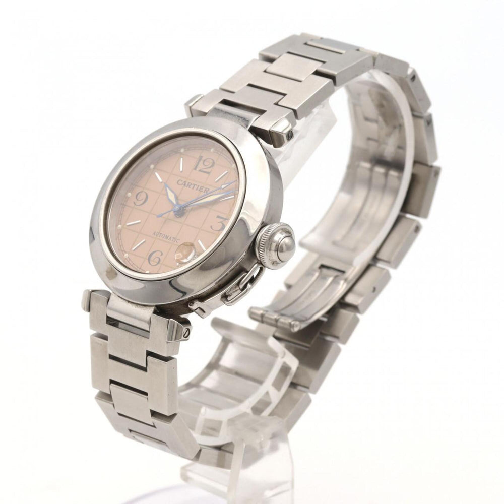 Cartier Pasha C W31024M7 Stainless Steel Automatic Watch — Good