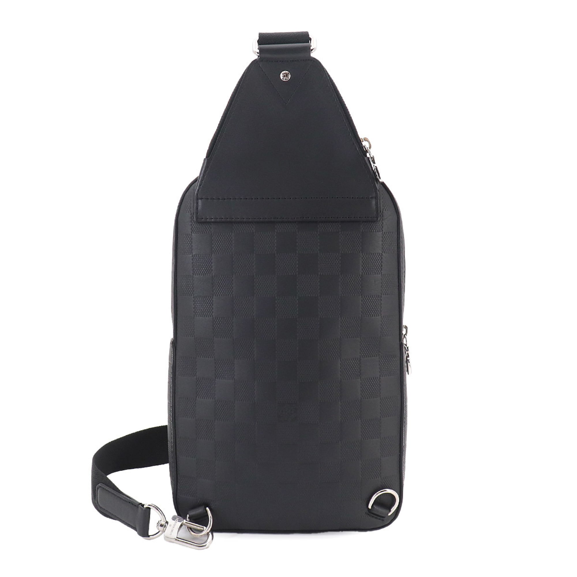 Louis Vuitton Damier Infini Avenue Sling Handbag Body Black N45303 RFID Bag — Like New