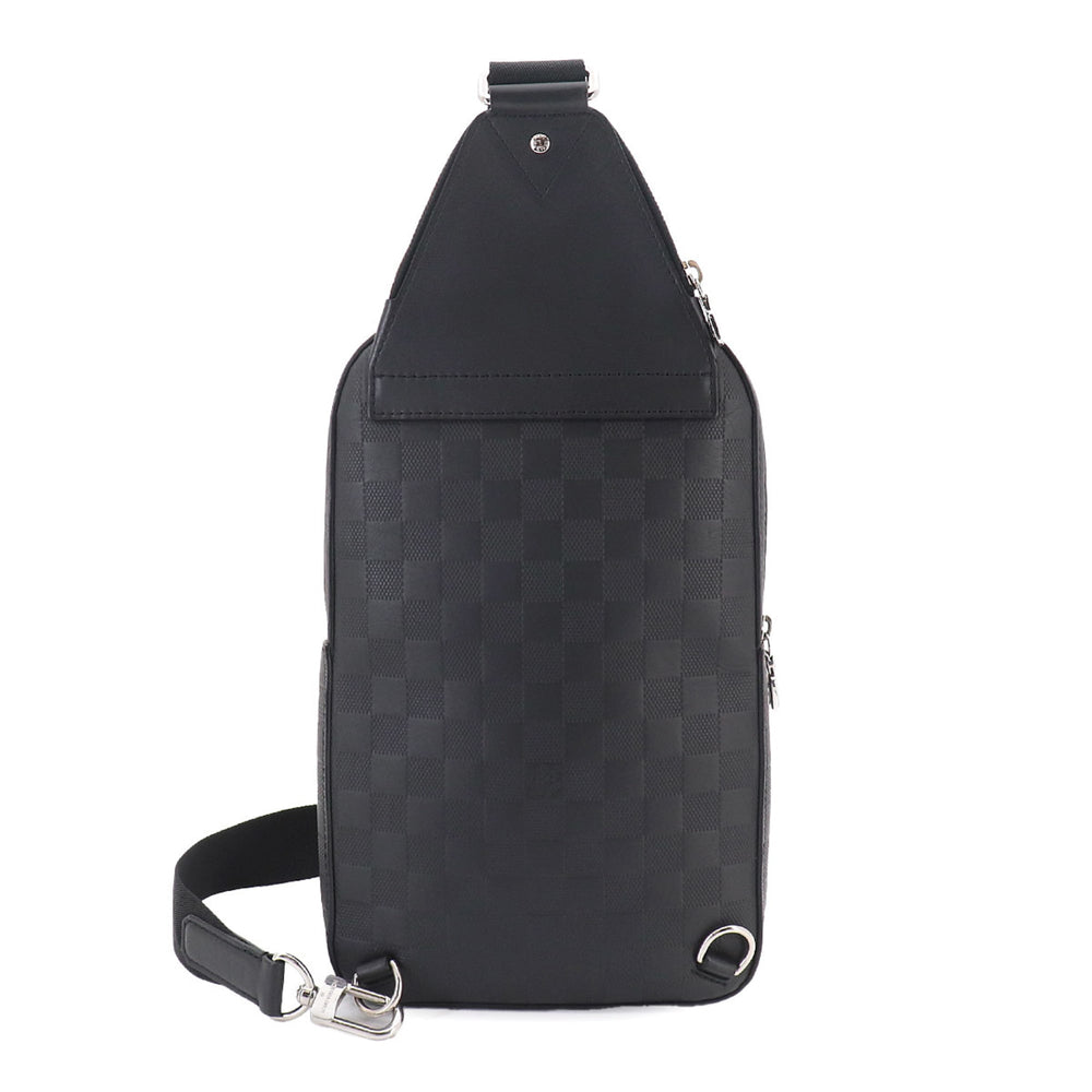 Louis Vuitton Damier Infini Avenue Sling Handbag Body Black N45303 RFID Bag — Like New