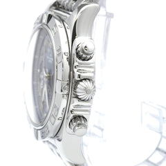 BREITLING Chronomat 44 Japan LTD Blue MOP Dial Watch AB0110 Polished — Very Good