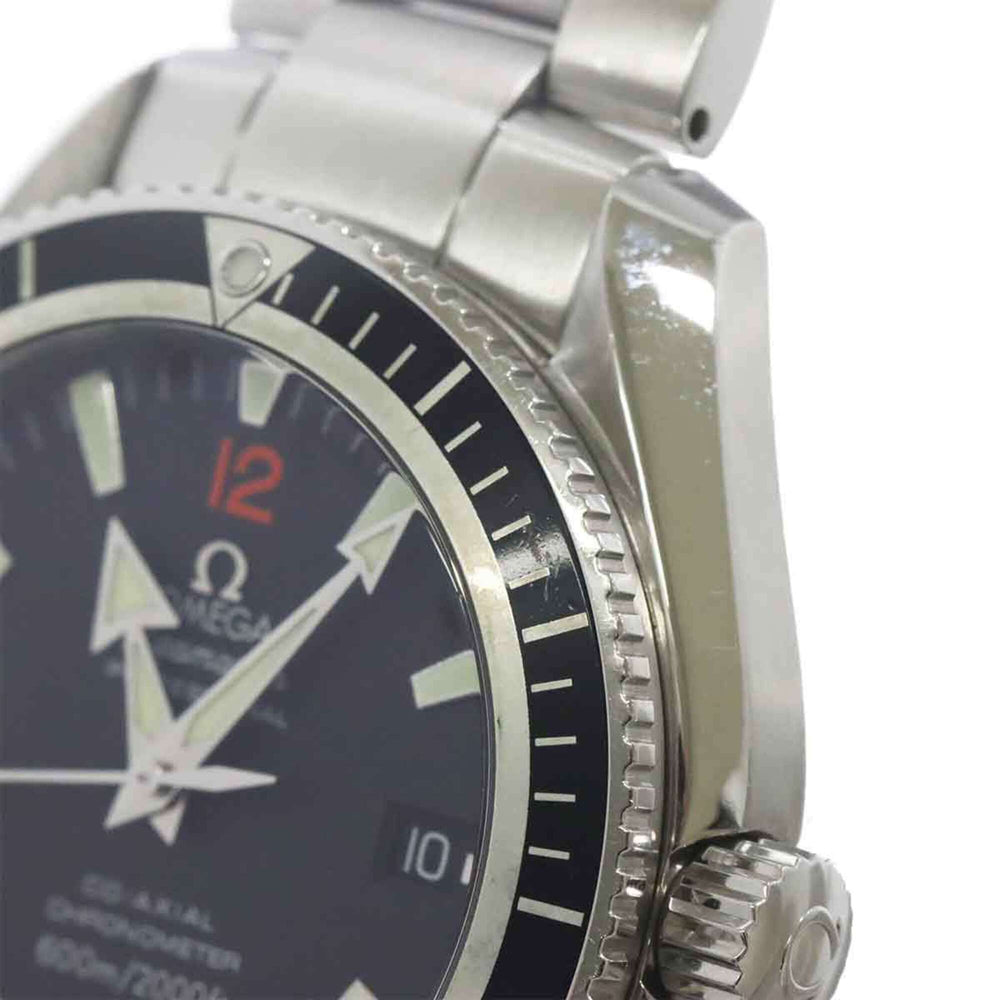 Omega Seamaster Planet Ocean Co-Axial Chronometer 600M 2201 51 Men's Watch, Date, Black, Automatic Movement — Very Good