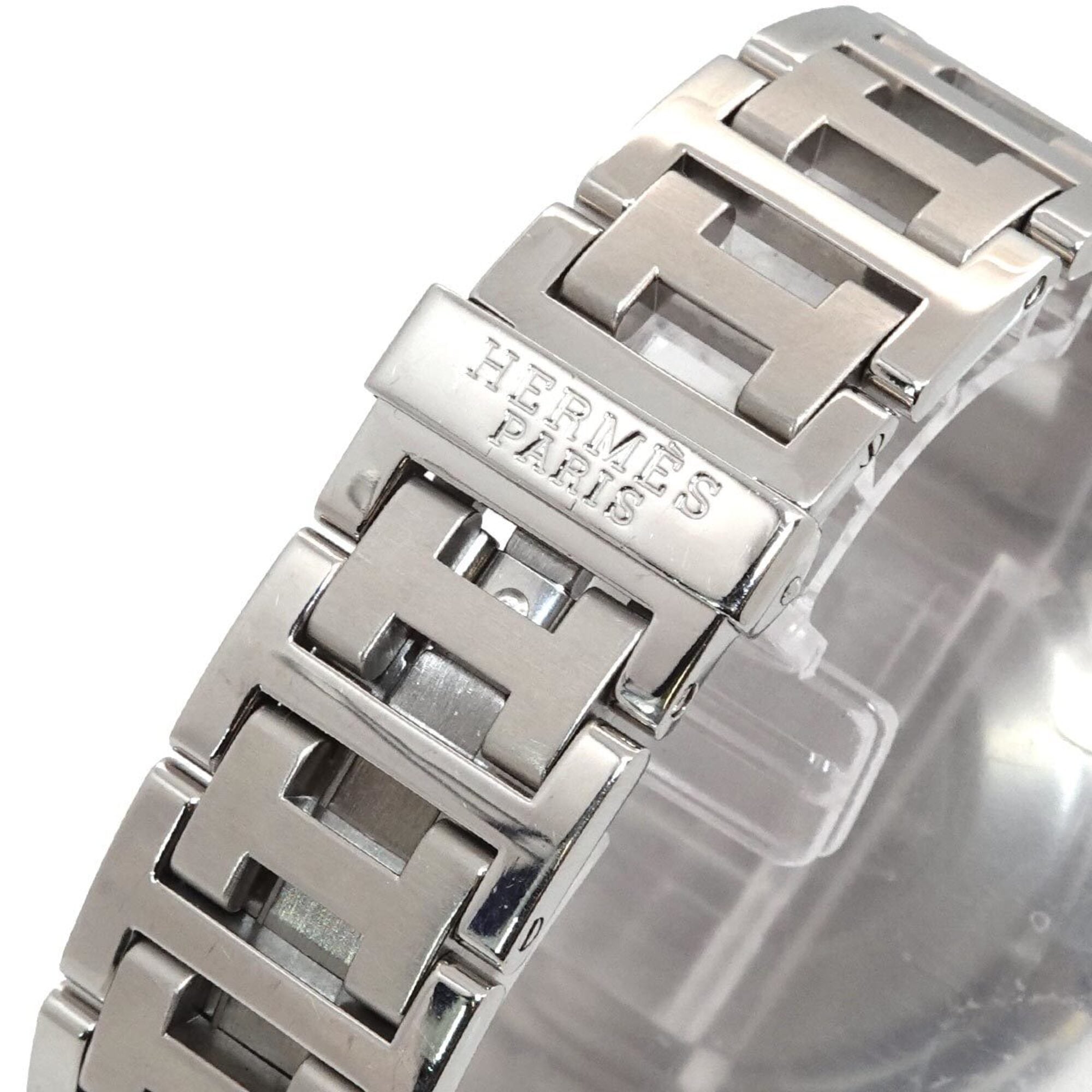 Hermes HERMES Clipper Diver CL7 710 Men's Watch Date Blue Quartz — Very Good