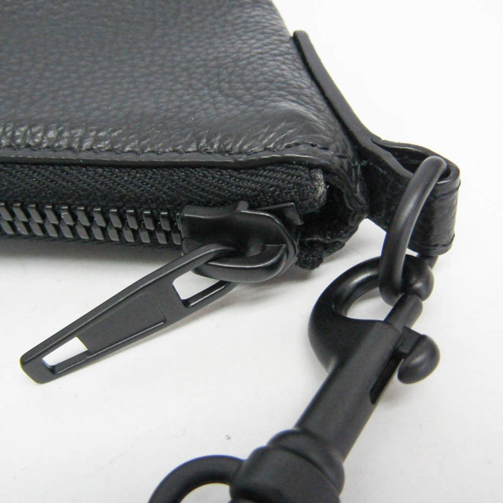 Balenciaga Hourglass 644723 Women,Men Leather Clutch Bag,Pouch Black — Like New