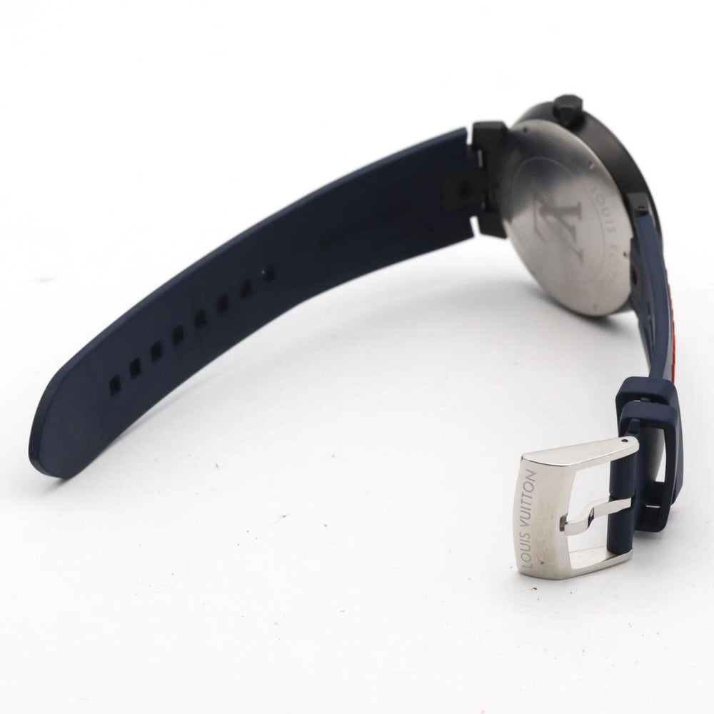 Louis Vuitton Tambour Slim Rainbow QA113Z SS Quartz Watch — Good