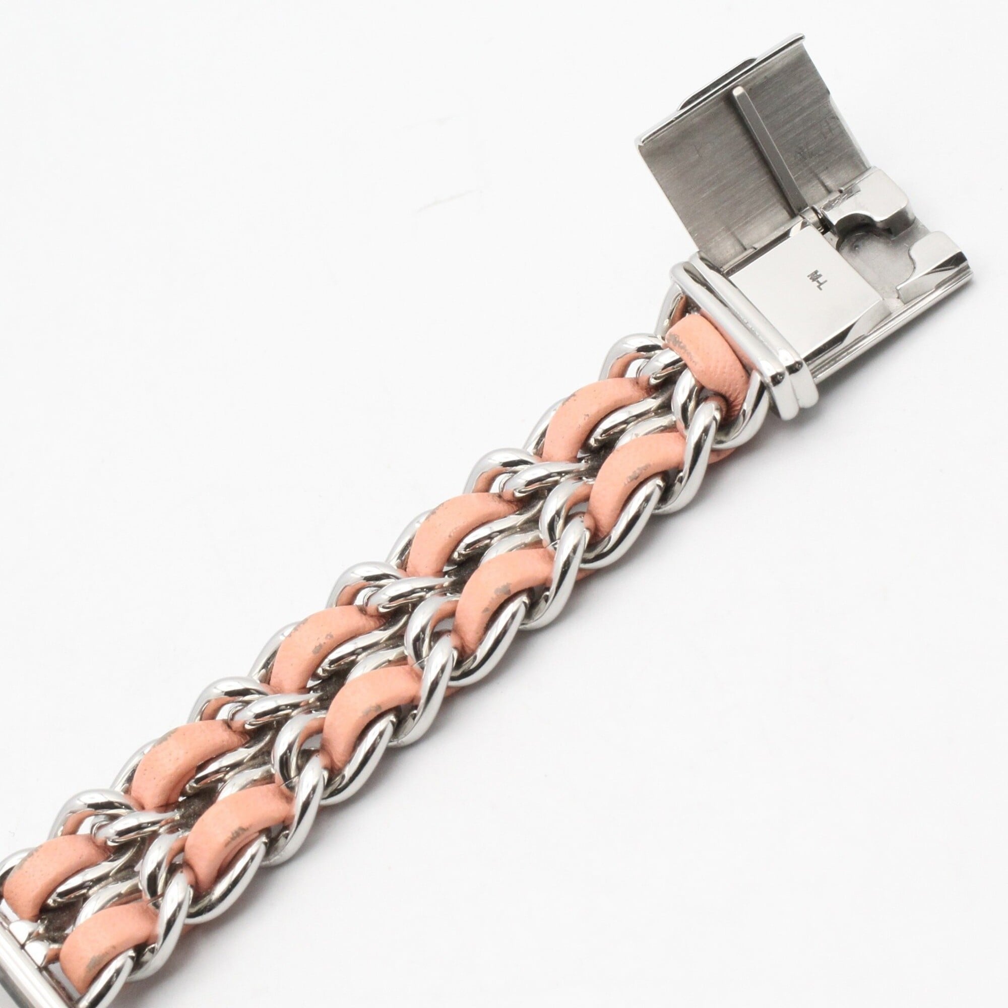 Chanel Première Rock Limited Edition (1200 pieces worldwide) Watch, Stainless Steel, Leather Strap, Women's, White with Shell, H6359 — Very Good