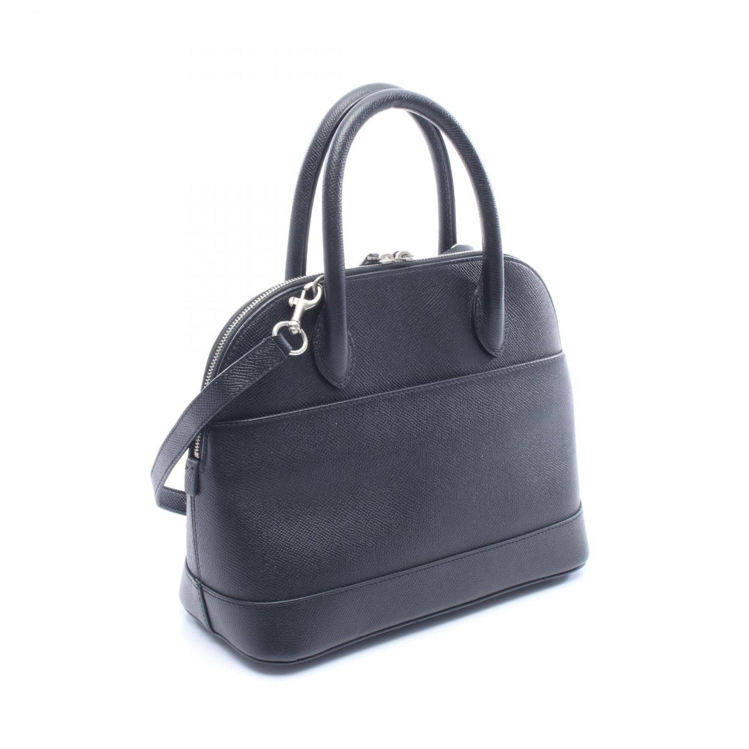 Balenciaga Ville Top Handle Handbag S 2-Way Leather for Women, Black (518873)