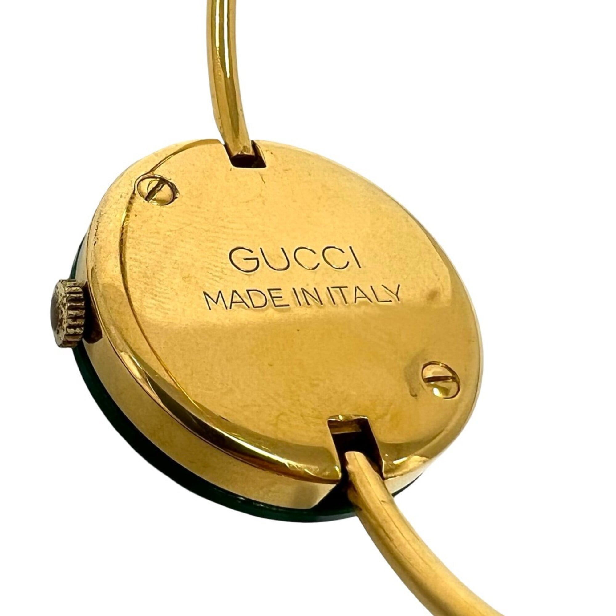 GUCCI Vintage Change Bezel Sherry Line GP Quartz Wristwatch Gold 28050 — Good