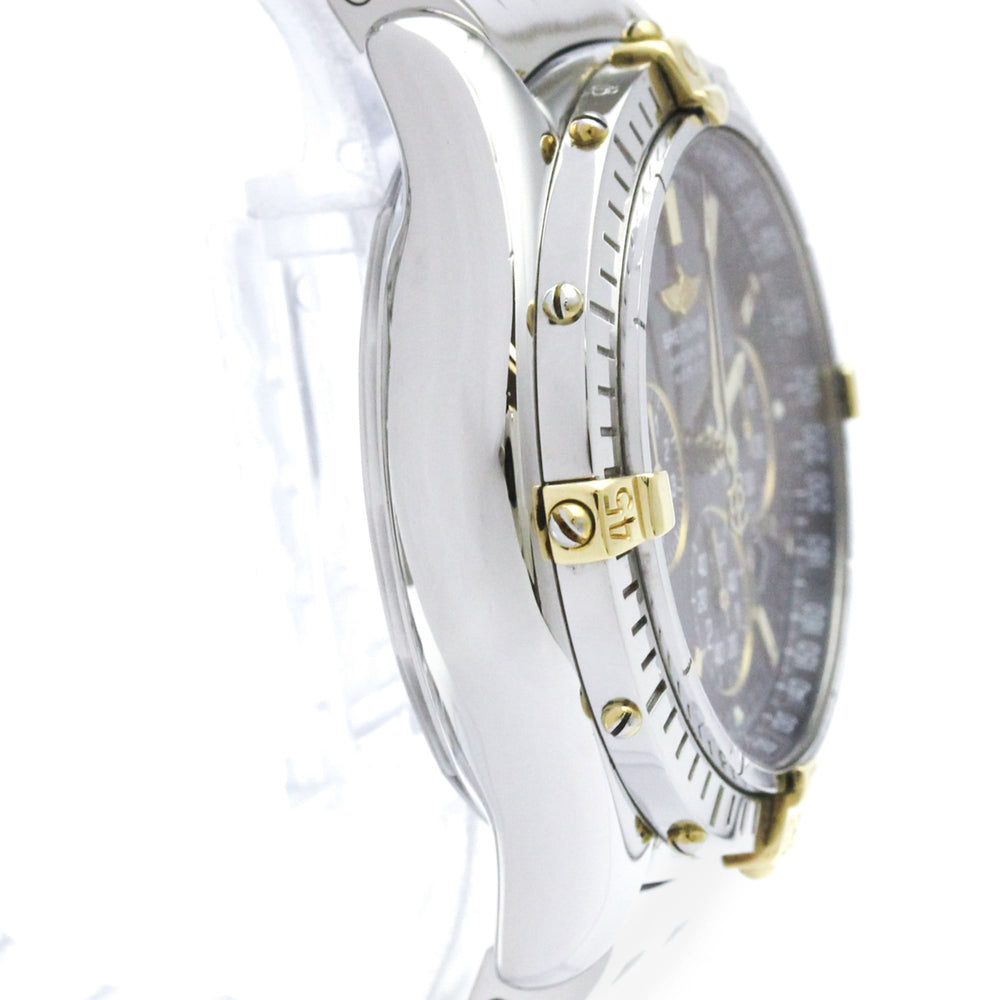 BREITLING Shadow Flyback Chronograph Steel Mens Watch B35312 Polished — Very Good