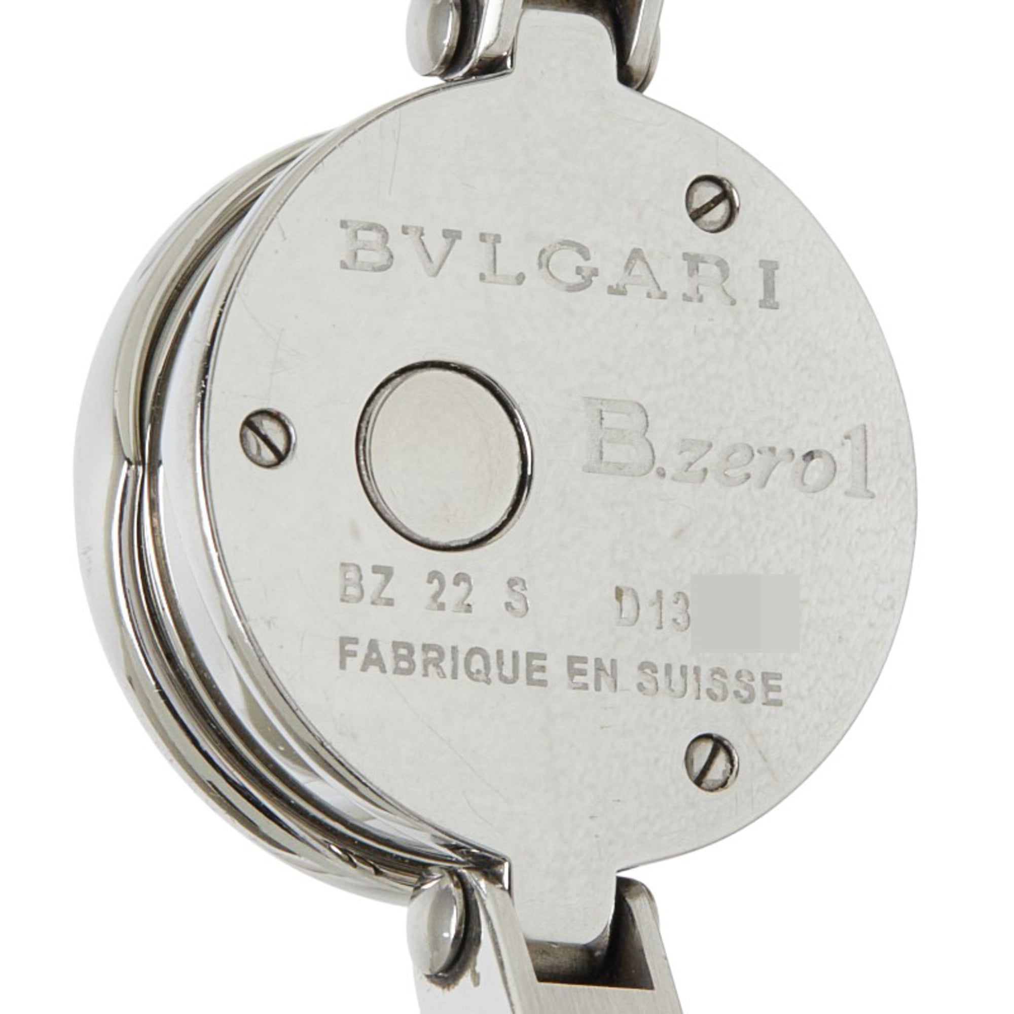 Bulgari B.zero1 Bangle Watch BZ22SS Quartz Black Dial Stainless Steel Women's BVLGARI — Good