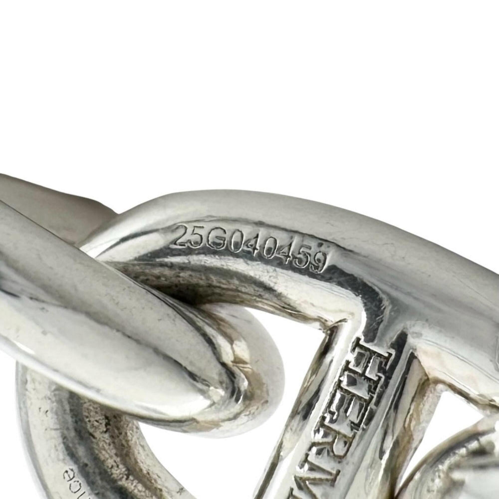 HERMES Chaine d'Ancre PM bracelet, AG925, 15 links, silver, made in France, 2025 model, weight 32.7g, women's — Like New