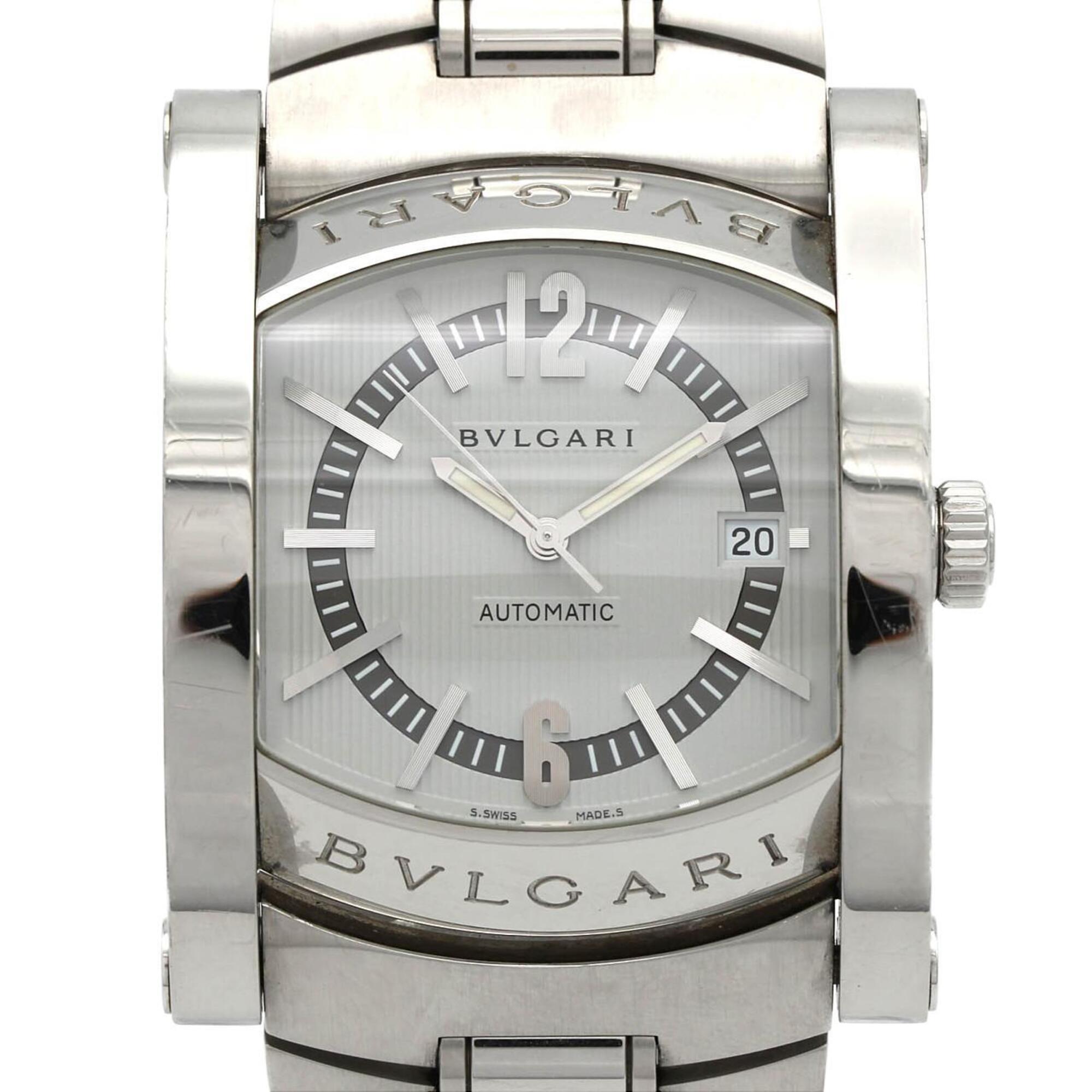 Bulgari Assioma JAPAN LIMITED AA48S AA48C6SSD JP SS Automatic Watch — Good