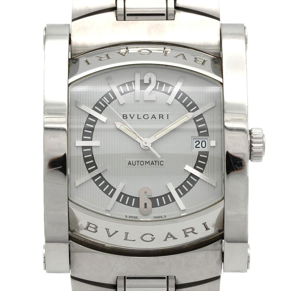 Bulgari Assioma JAPAN LIMITED AA48S AA48C6SSD JP SS Automatic Watch — Good