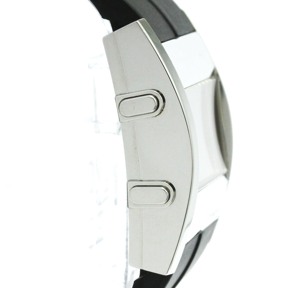 TAG HEUER Microtimer Steel Rubber Quartz Mens Watch CS111C Polished — Very Good