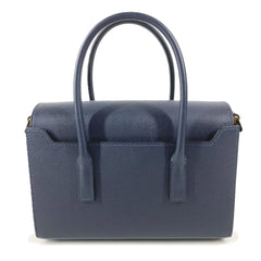 HERMES New Drug 22 Tote Bag, Crossbody Handbag, Shoulder Evercolor, Men's/Women's, Navy, Like — Like New