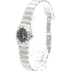 OMEGA Constellation Diamond Steel Quartz Ladies Watch 1567.89 Polished — Very Good