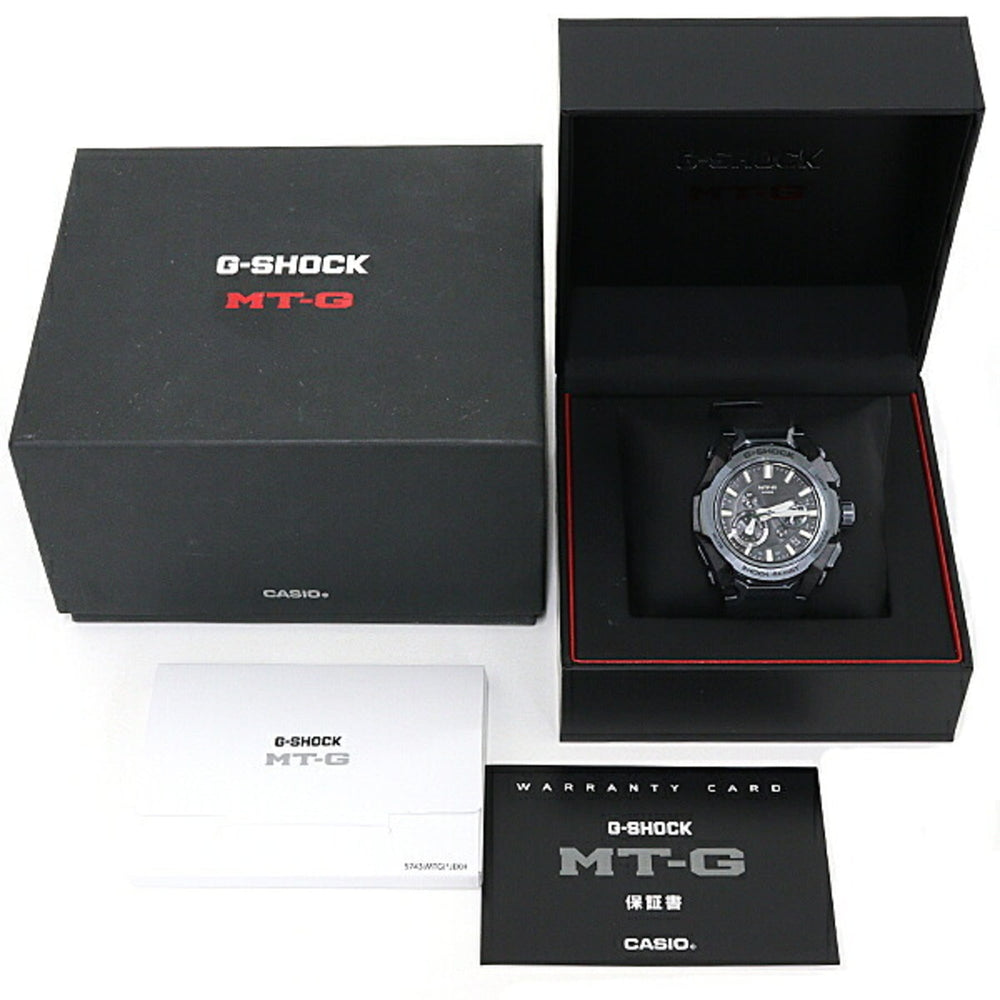 Casio G-Shock MTG-B4000B-1A2JF Solar Radio-Controlled Men's Watch with Black Dial — Very Good