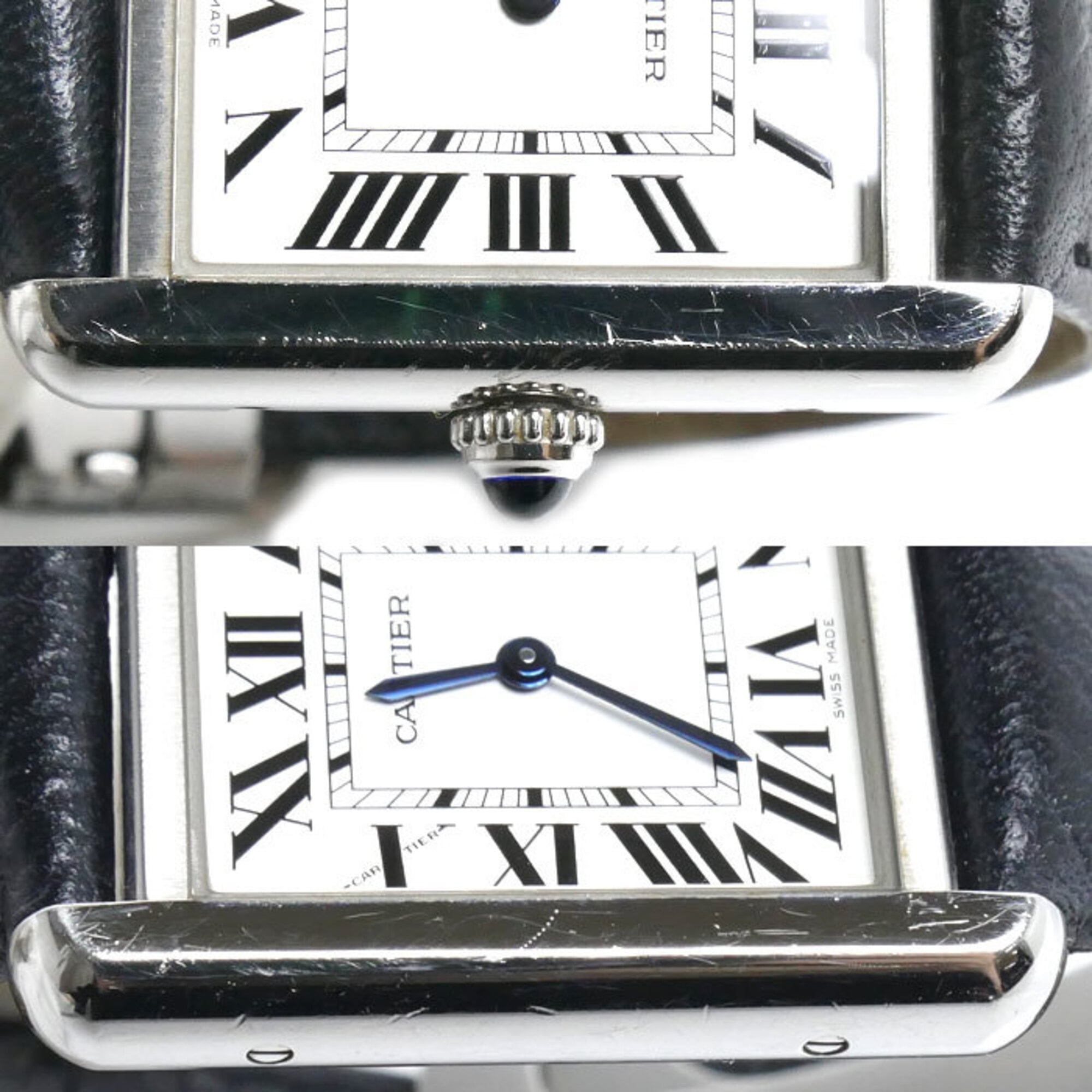 CARTIER Cartier Tank Solo SM Watch, Battery-Powered, WSTA0030, Women's — Good
