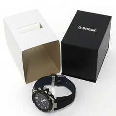 CASIO G-Shock G-STEEL GST-B100 Men's Watch, Tough Solar, 20 ATM Water Resistant, Black/Blue — Very Good