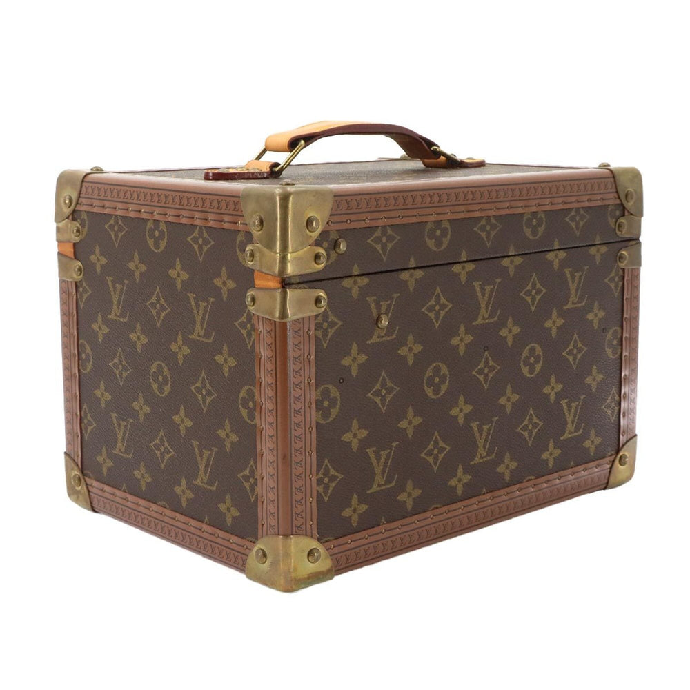 Louis Vuitton Monogram Boite Flacons Makeup Box Vanity Handbag Brown M21828 — Like New