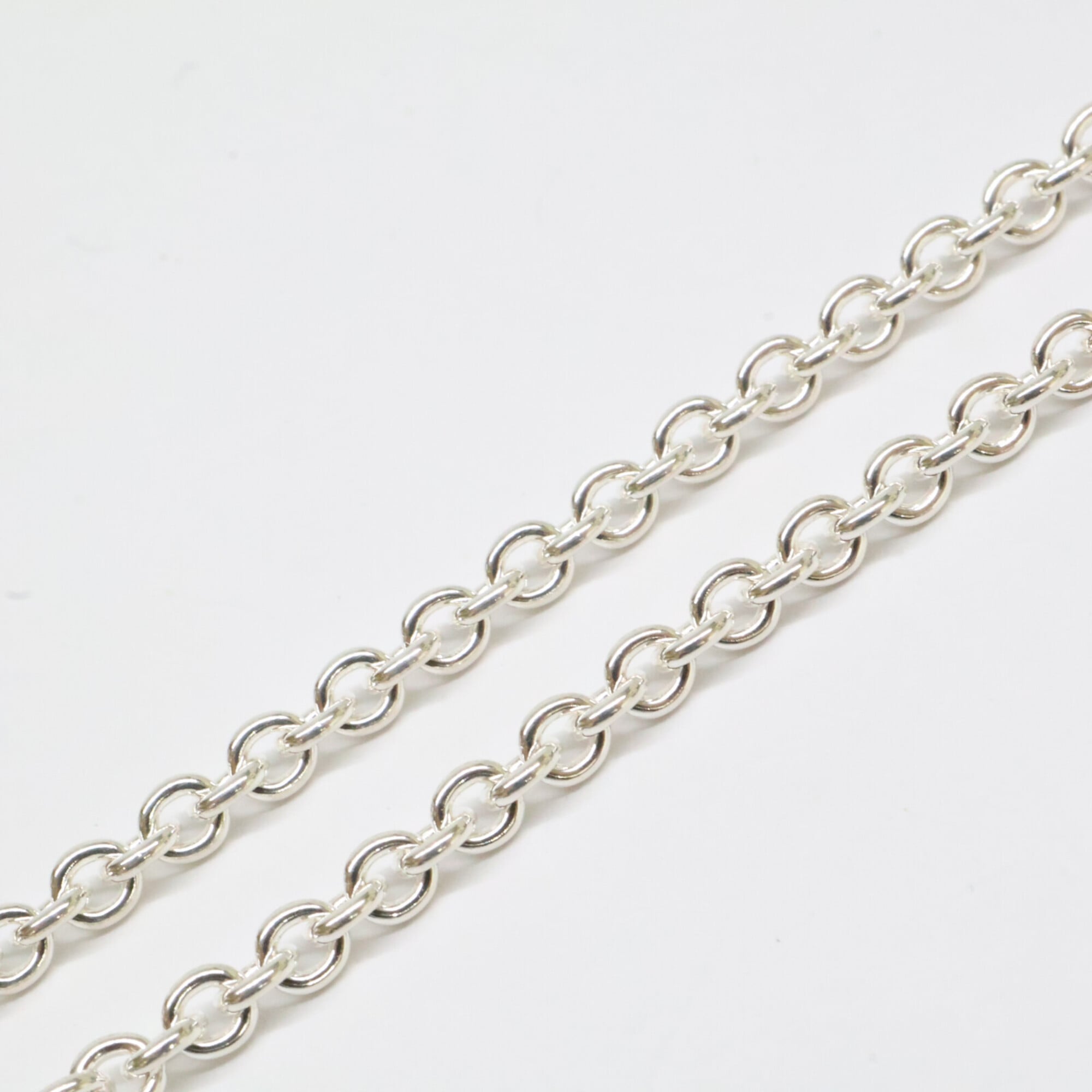 HERMES (Hermes) Newly polished, 2023 model, Ag925 Amulette Constance necklace, silver, women's — Like New