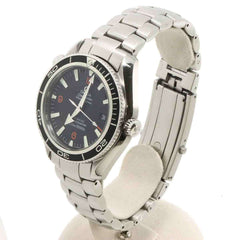 Omega Seamaster Planet Ocean Co-Axial Chronometer 600M 2201 51 Men's Watch, Date, Black, Automatic Movement — Very Good