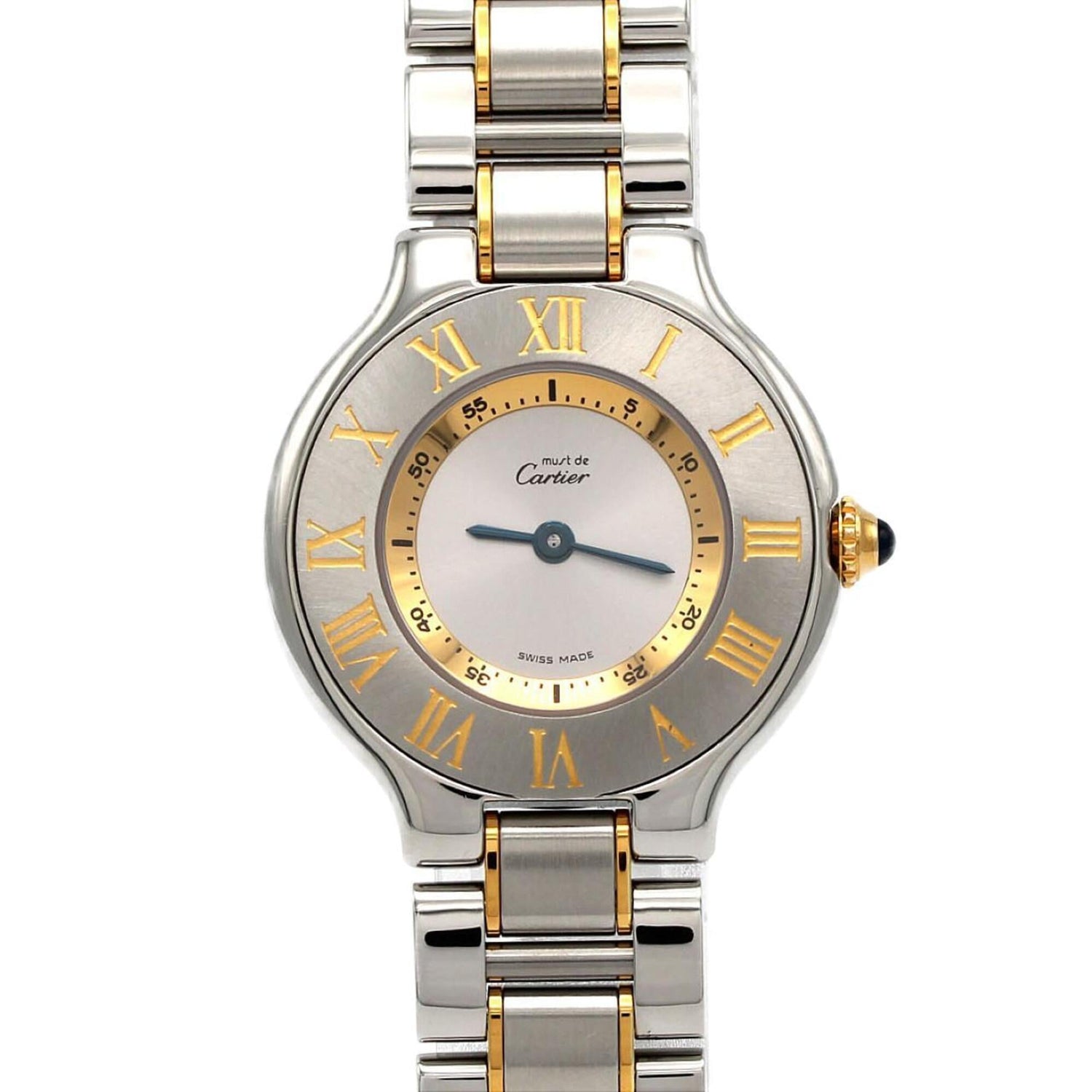 Cartier Must 21 SM Two-Tone W10073R6 SSxYG Quartz Watch