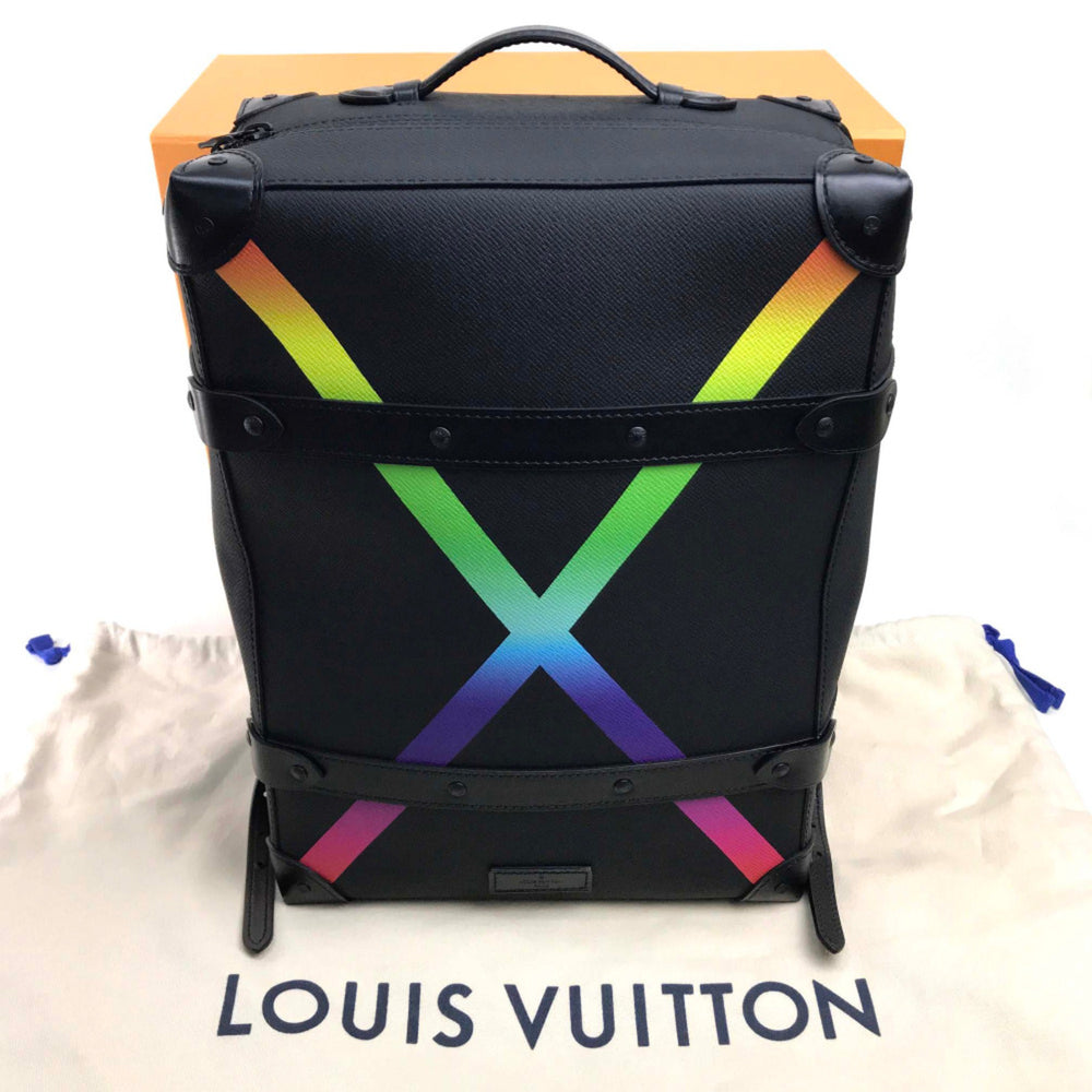 Louis Vuitton M30337 taiga rainbow Backpack Black — Like New