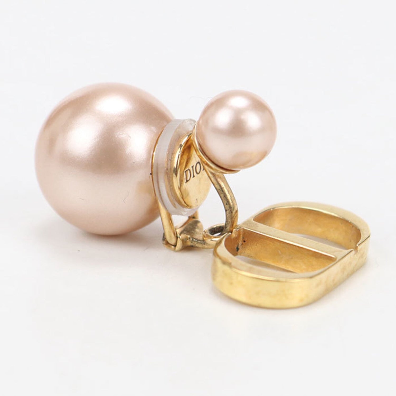 Christian Dior DIOR Earrings E0386TRIRS Clip-on Dior Tribal Women's Gold