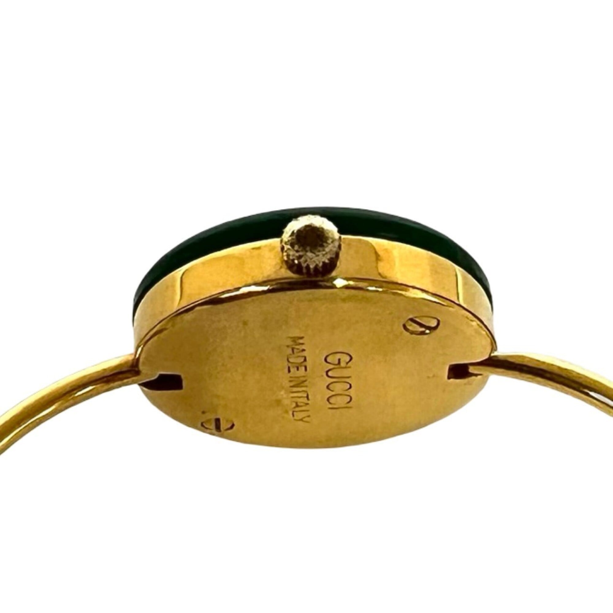 GUCCI Vintage Change Bezel Sherry Line GP Quartz Wristwatch Gold 28050 — Good