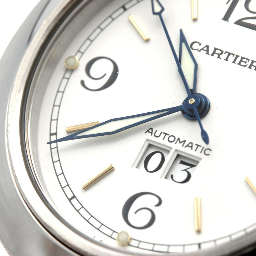 Cartier Pasha C Grande Date W31044M7 Stainless Steel Automatic Watch — Very Good