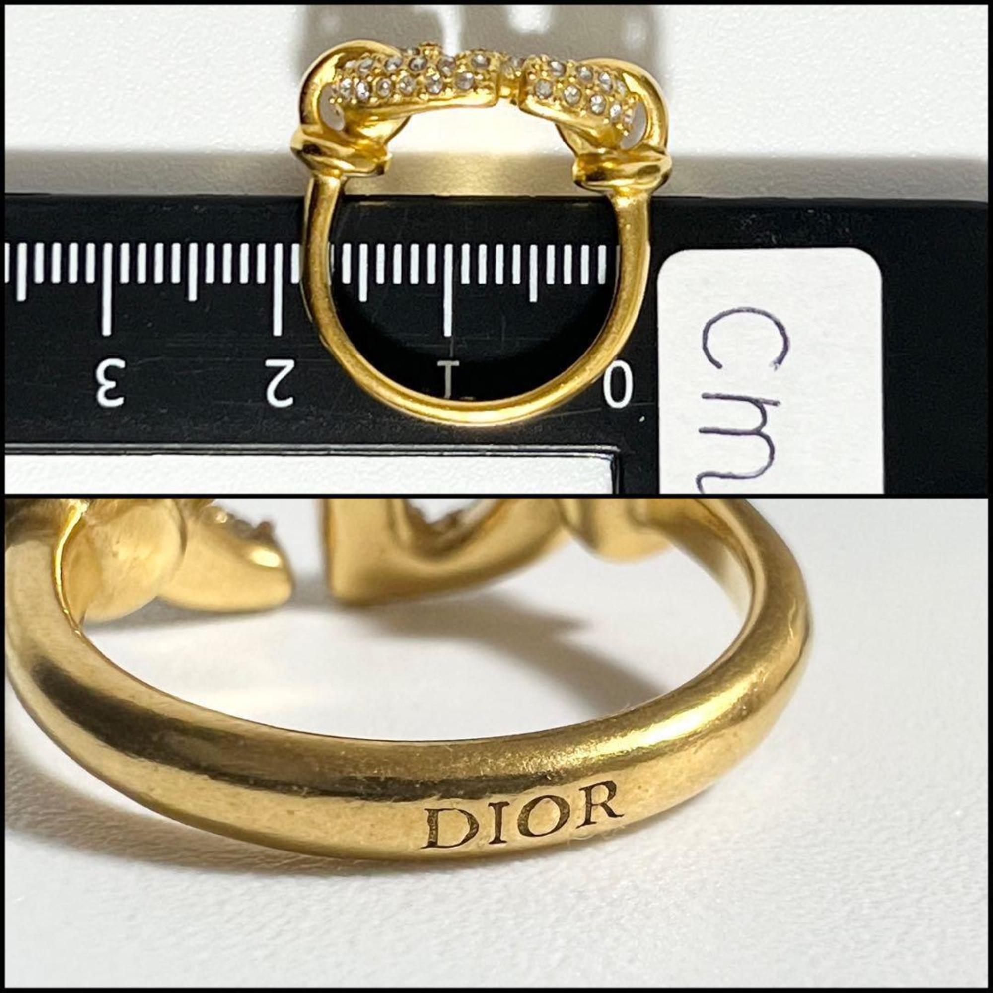 Christian Dior Dior Women's Ring CD Navy — Like New