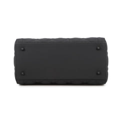 Christian Dior Lady Medium Ultra Matte Calfskin Handbag M0565SLOI_M989 2-way Shoulder Bag Black Women's — Like New