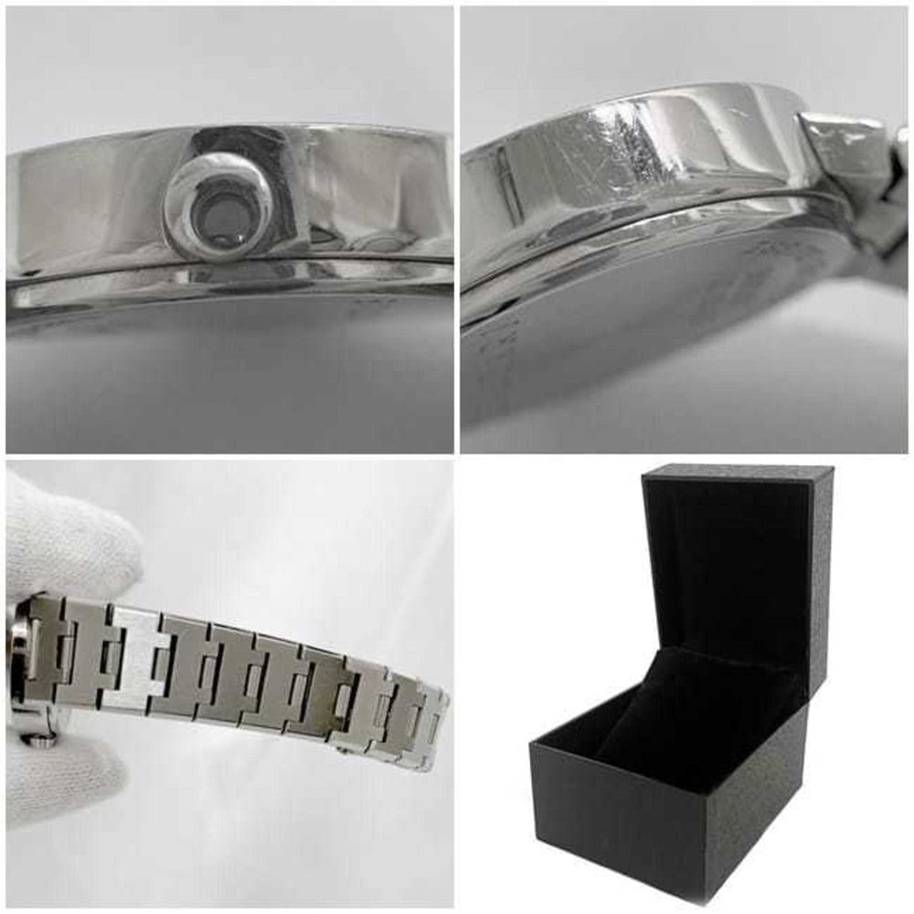 Bvlgari Watch f-21814 Black Silver BB23SS Ladies SS Quartz BVLGARI Dial Battery Operated — Very Good