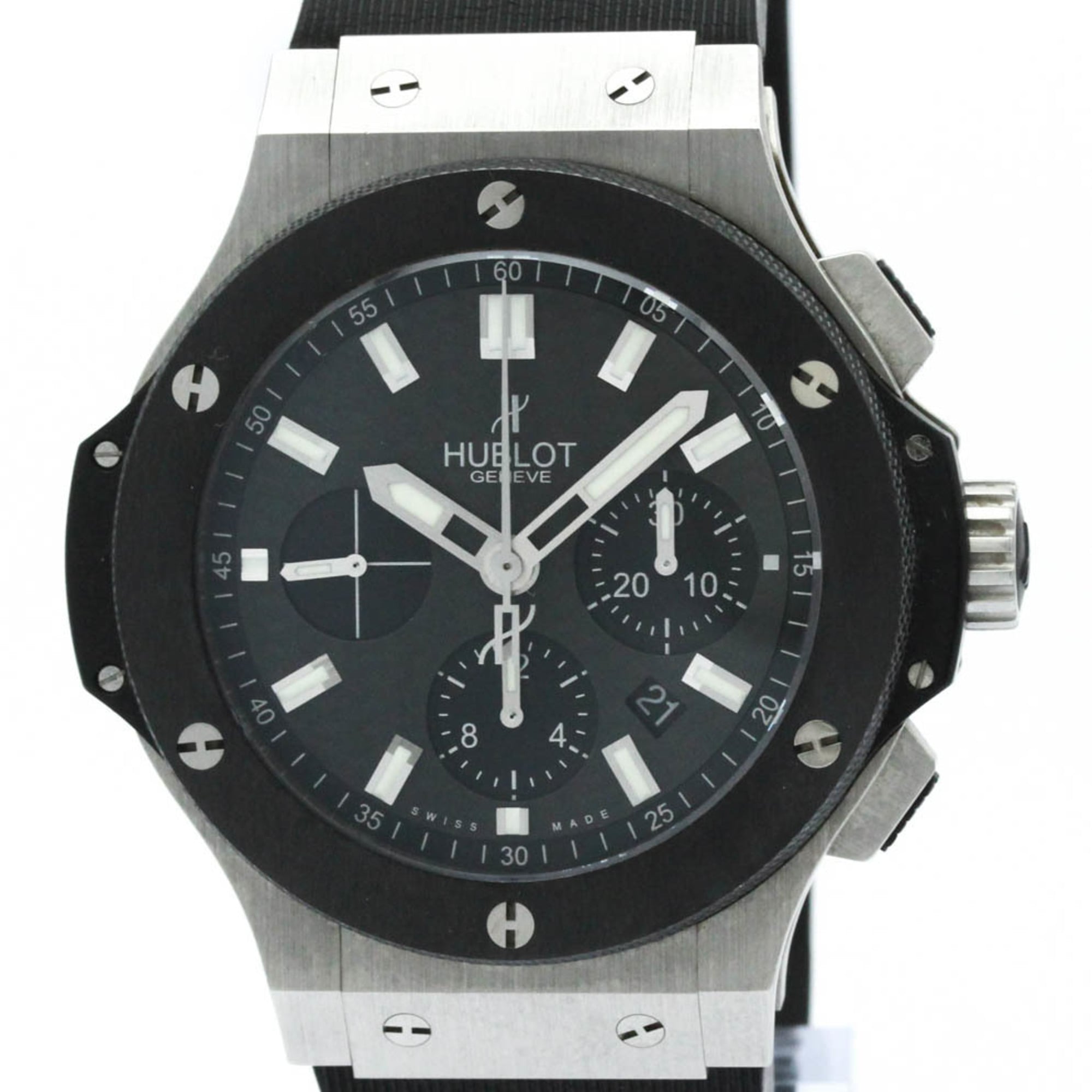 HUBLOT Big Bang Evolution Chronograph Automatic Watch 301.SM.1770.RX — Very Good