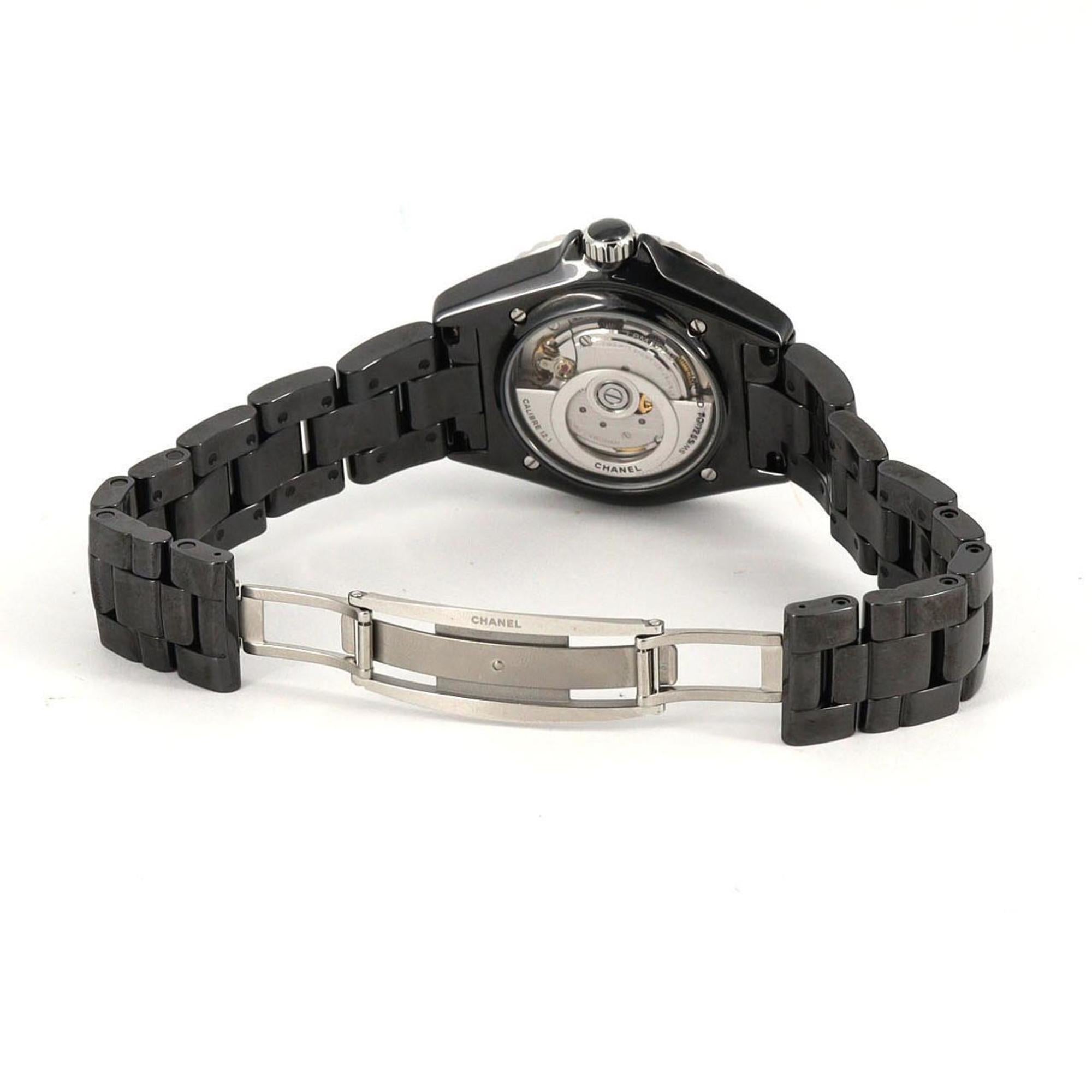 Chanel J12 Electro Caliber 12.1 Limited H7122 Ceramic Automatic Watch — Very Good
