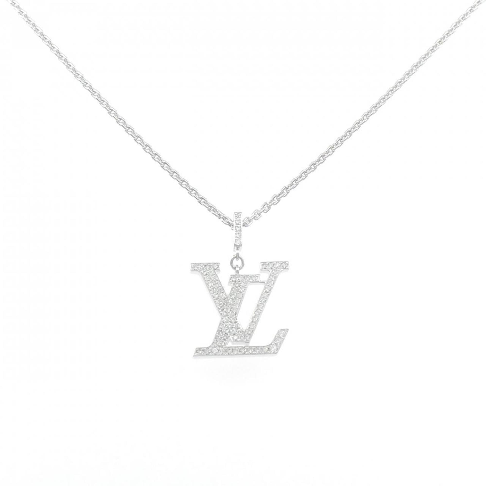 Louis Vuitton Pendant LV GM Necklace — Like New