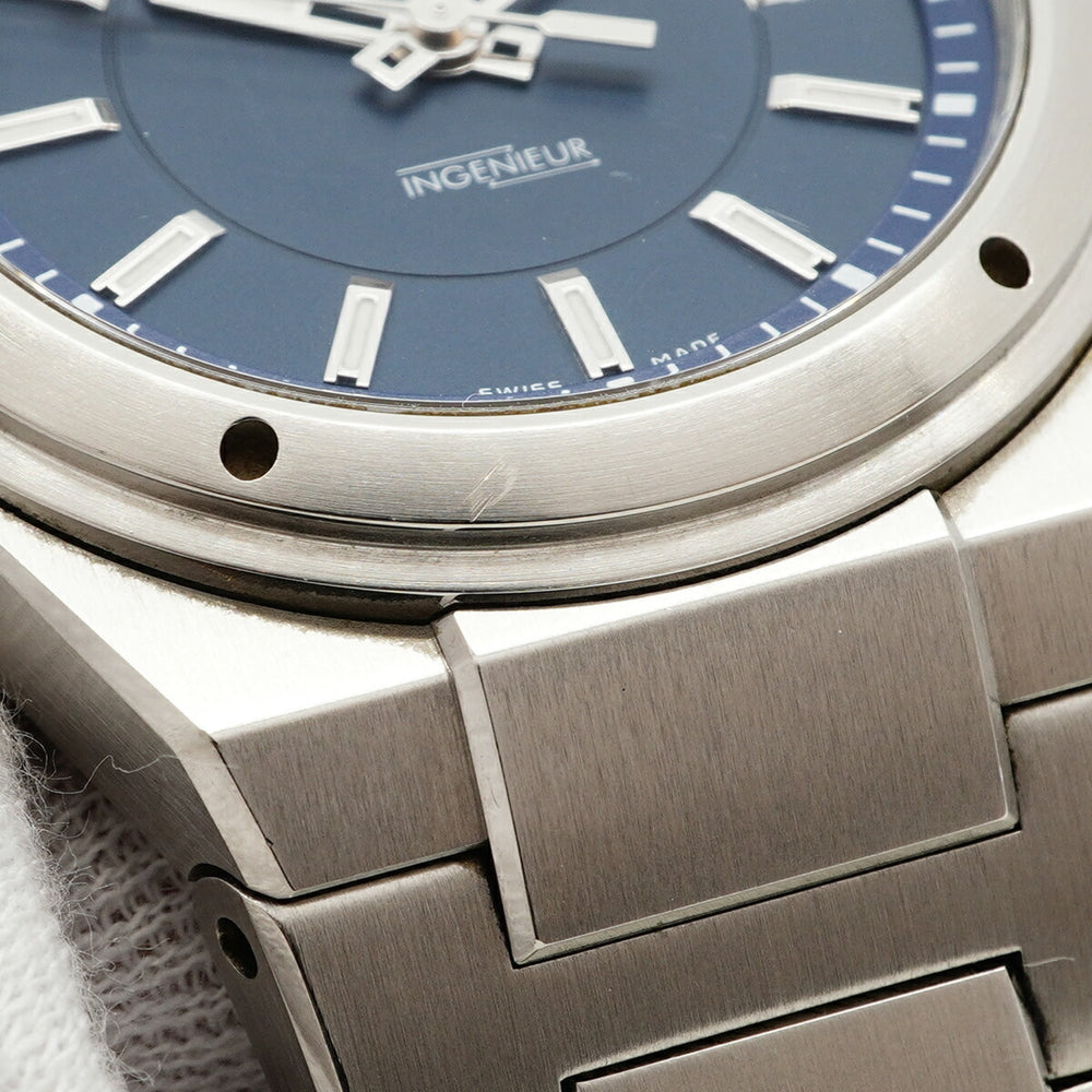IWC Schaffhausen Ingenieur Laureus Sport for Good, Limited Edition of 1500 Pieces Worldwide, IW323909, Blue Dial Men's Watch — Good