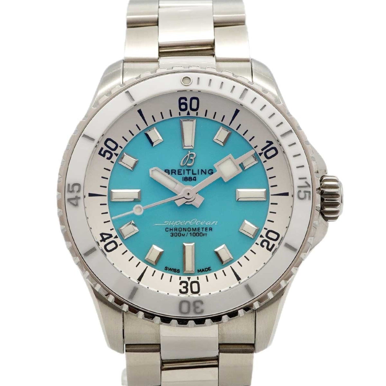 Breitling Superocean A17377 Blue Dial Watch (Men's & Women's)