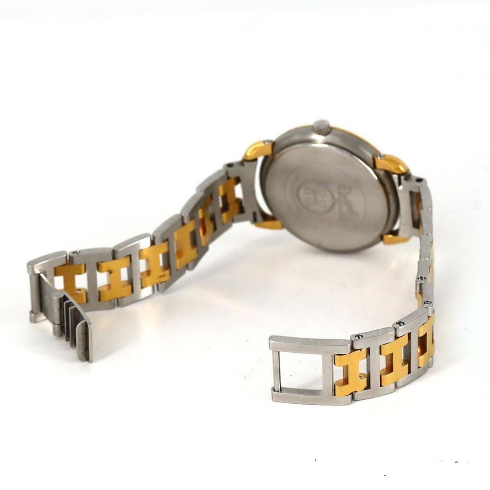 Hermes Pullman Two-Tone Stainless Steel x Gold-Plated Quartz Watch — Good