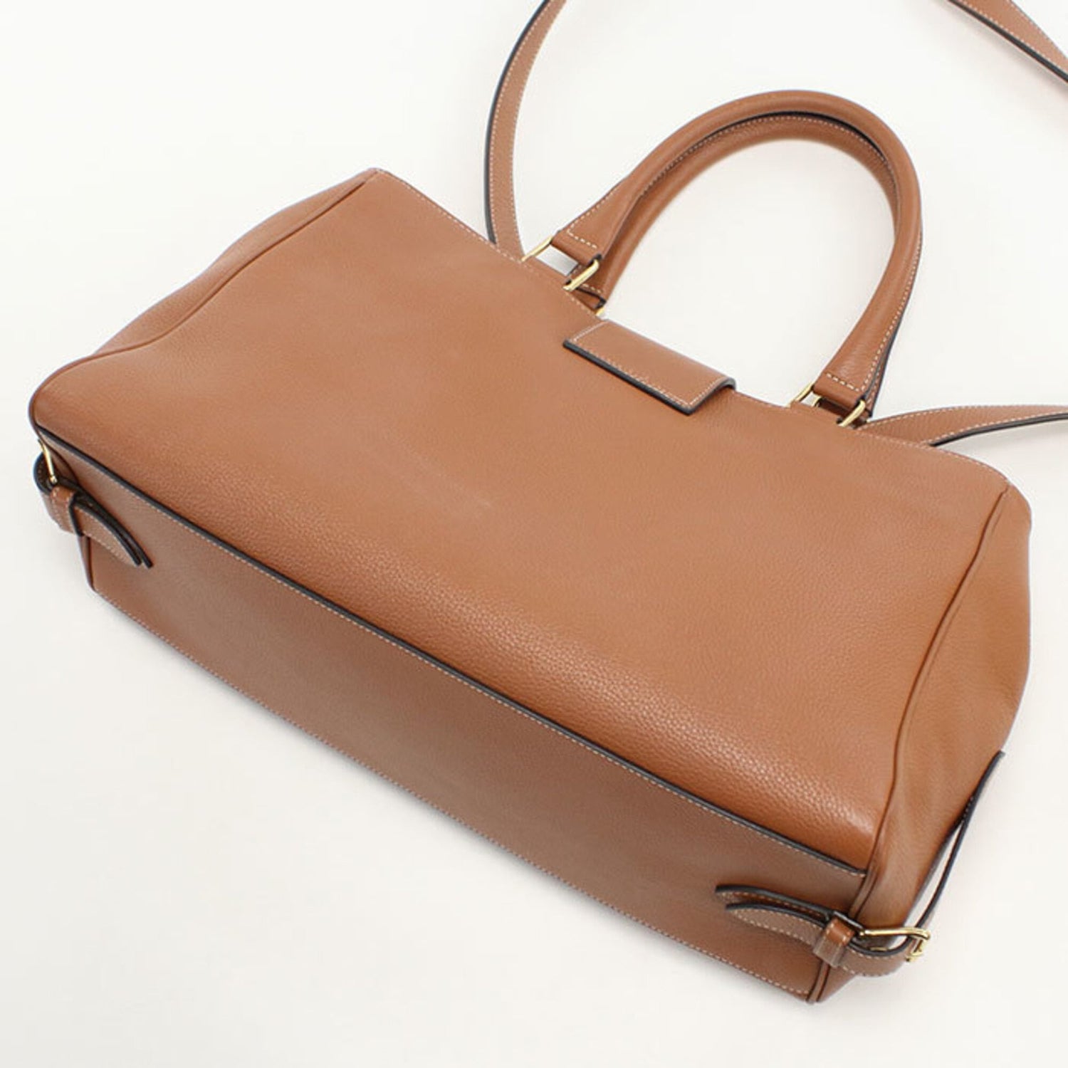 CELINE Celine 2-way tote bag, Triomphe design, women's, brown.