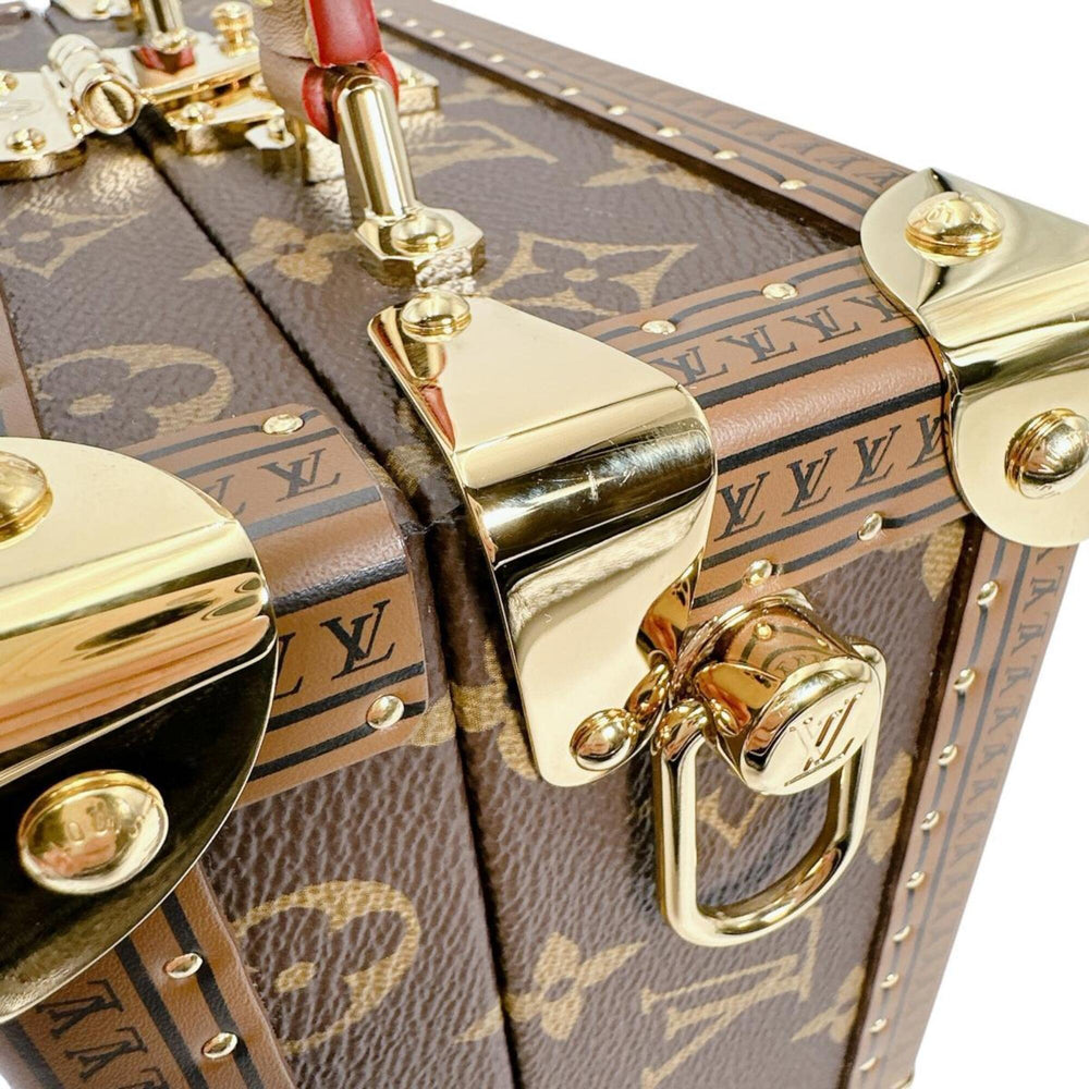 Louis Vuitton Petite Valise handbag, Monogram canvas, M20468, brown — Like New