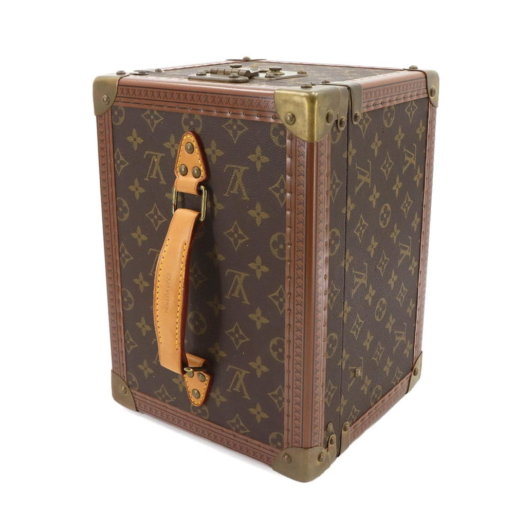 Louis Vuitton Monogram Boite Flacons Makeup Box Vanity Handbag Brown M21828 — Like New
