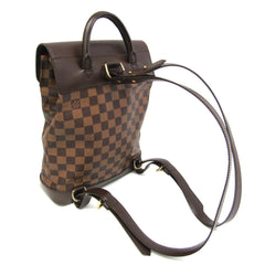 Louis Vuitton Damier Soho N51132 Women's Backpack Ebene — Like New